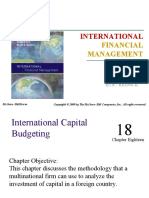 18 International Capital Budgeting