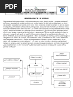 Grado 9 Etica Mentir o Decir La Verdad 1