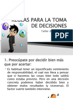 Reglas para La Toma de Decisiones