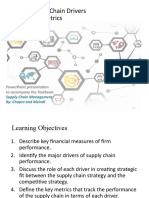 Supply Chain Drivers and Metrics