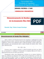 Aula 04 - Dimensionamento de Bombas e Motores Oleo-Hidraulicos