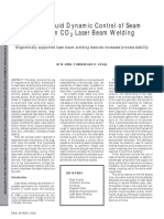 Magneto-Fluid Dynamic Control of Seam Quality in CO2 Laser Beam Welding