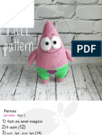 Patrick Amigurumi