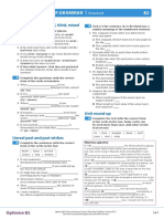 Optimise Your Grammar - B2: Conditionals (2) : Second, Third, Mixed