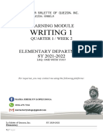 Writing 1 Module w2 EDITED