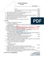 5.surface Chemistry 2ndPUC PYQs