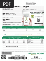 Cuevas Salgado Francisco: Total $143.92