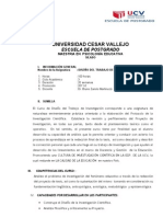 Silabo Diseño Trabajo de Investigacion UCV