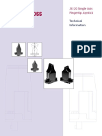 Technical Information: JS120 Single Axis Fingertip Joystick