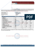 ABS (Acrylonitrile-Butadiene-Styrene) : Property ASTM Test Method Units