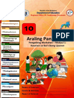 Araling Panlipunan: Department of Education