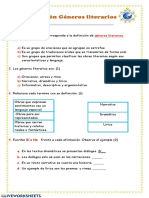 Evaluación Géneros Litearios