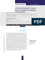 Hacia Un Ethos Moderno: para Comprender El Barroco Desde Bolívar Echeverría