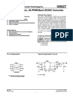 1Mhz, All-Ceramic, 3A PWM Buck DC/DC Converter: Global Mixed-Mode Technology Inc