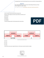 IMO (International Mathematics Olympiad) Class 4 Level 2 Set 2 Past Paper (Previous Year) Year 2013 Part 1 Download All The Papers For 2021 Exam