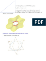 Variable Section Sweep-TRAJPAR EQN.