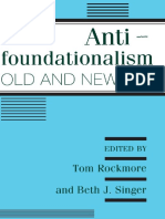 Tom Rockmore, Beth J. Singer - Antifoundationalism Old and New 