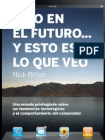 Vivo en El Futuro ... y Esto Es Lo Que Veo, de Nick Bilton