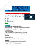 RESP MEDICINE For Plab