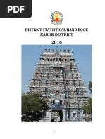 Karur District: District Statistical Hand Book