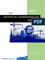 Gestion Del Cronograma Del Proyecto: Alejandro Antonio Castellon