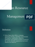 Human Resource Management - Set 1