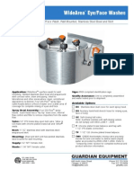 Widearea Eye/Face Washes G1721: Guardian Equipment