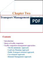 Chapter Two: Transport Management Strategies