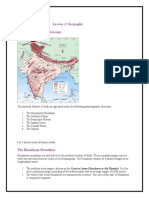 Geography - 2 Physical Divisions