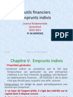 Partie 1 Chapitre V Emprunts Indivis