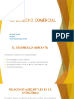 El Derecho Comercial