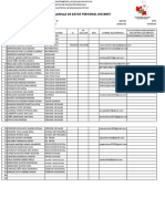 Planilla de Datos Personal Docente: Unidad Educativa: Santa Rosa "B" Gestion: Director (A) : Prof. Mario Lopez Codigo Sie