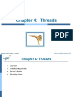 Chapter 4: Threads: Silberschatz, Galvin and Gagne ©2013 Operating System Concepts - 9 Edition