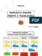 Tema 20 - Aloinmunidad - Rechazo de Trasplantes