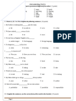 English Practice 1