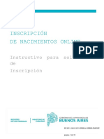 Instructivo Nacimiento Online