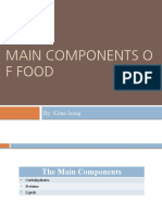 Main Components of Food