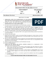 21 22CSAT Test5 KEY