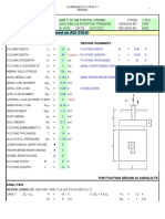 Isolated Footing Design Based On ACI 318-02