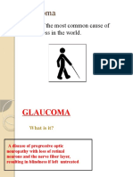 Glaucoma PPT For Final Year