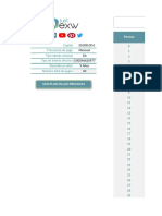 Plantilla de Excel Amortizacion Sistema Frances