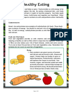 Healthyeatingreadingcomprehension MARIA CAMILA DIAZ