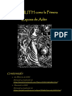 Sobre Lilith Como Primera Esposa de Adán