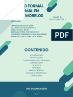 Proyecto de Investigación. COMERCIO FORMAL E INFORMAL EN CUAUTLA, MORELOS