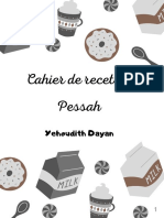 Recettes de Pessah Yehoudith Dayan 2021