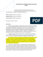 Actividad de Construcción Aplicada (ACA)