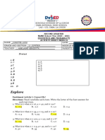 Answer Sheet Stat and Prob Mod5