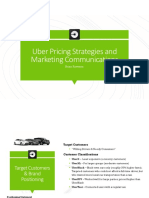 Uber Pricing Strategies and Marketing Communications: Brian Ravenna