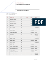 Online Examination Result: Pragati Path Barmasia Katihar 854105