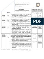 Planificación Primer Trimestre Ciencias 1